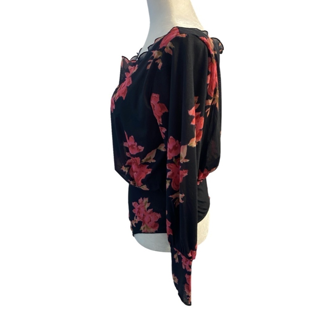 Free People x Intimately Undercover Printed Bodysuit Size M NWOT Floral - Picture 11 of 17